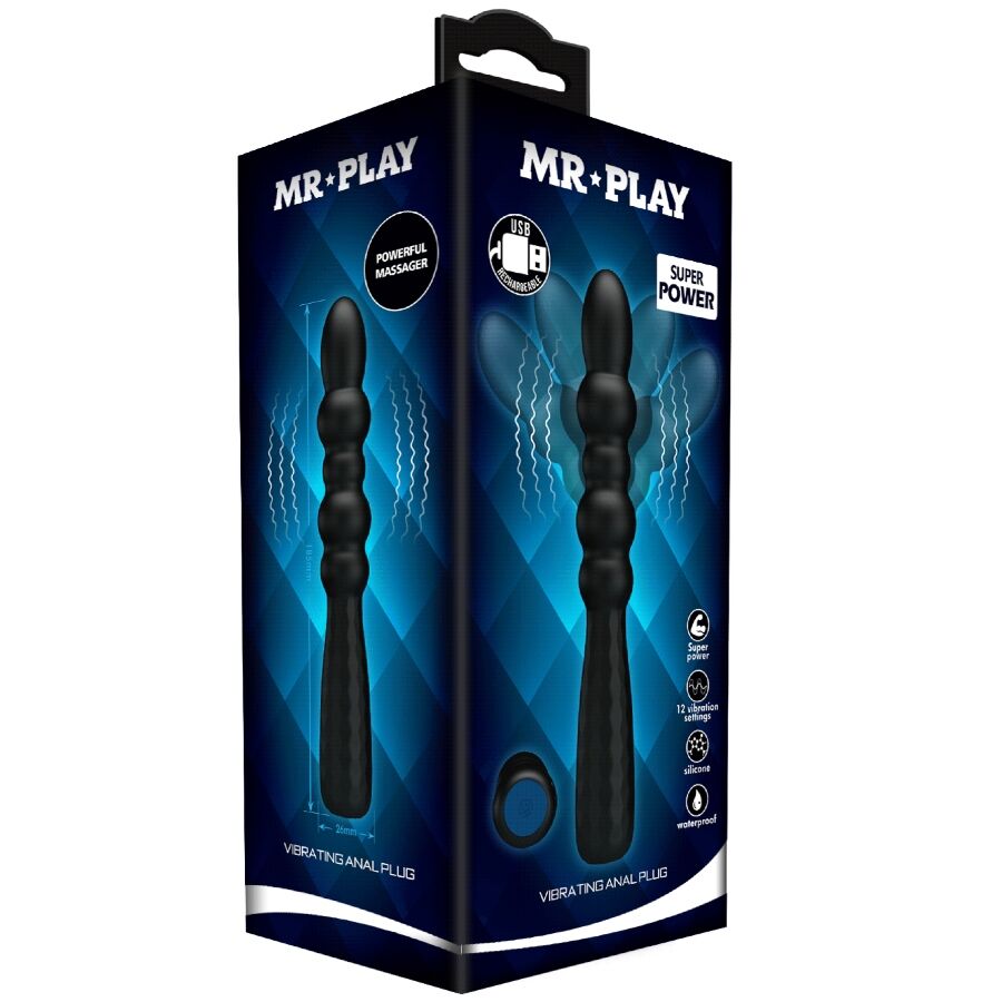 Plug anale vibrante flessibile di Mr Play, immagine 11