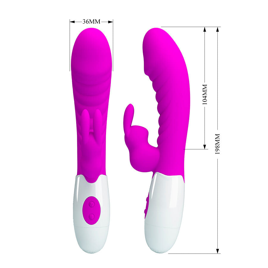 Vibratore Naughty viola bunny di Pretty Love, immagine 10