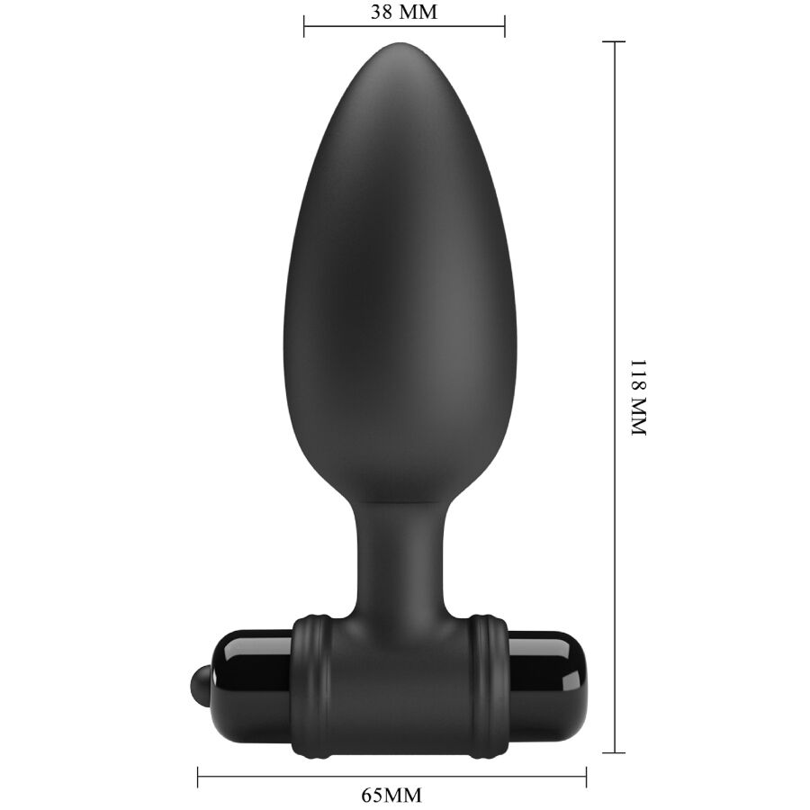 Plug con vibrazione Super power anal di Mr Play, immagine 8