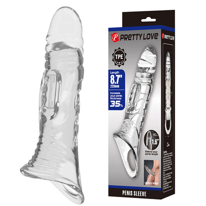 Copertura trasparente per pene di Pretty Love, immagine 2