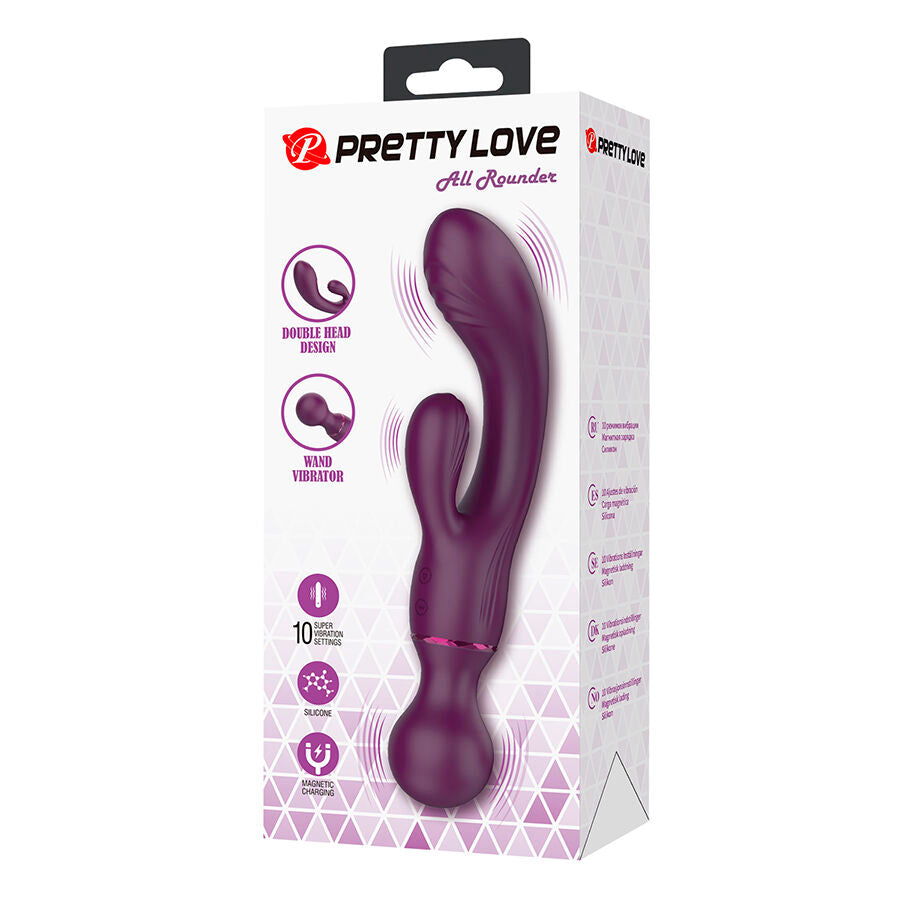 Vibratore punto g viola Tuttofare di Pretty Love, immagine 10