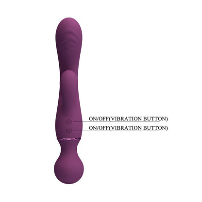 Vibratore punto g viola Tuttofare di Pretty Love, immagine 7