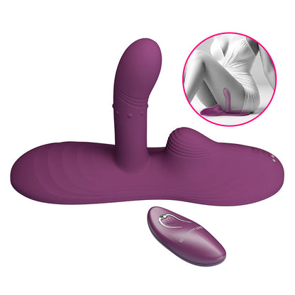 Vibratore con effetto Luka calore e telecomando di Pretty Love, immagine 5