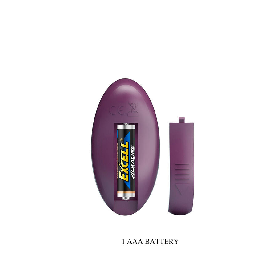Vibratore con effetto Luka calore e telecomando di Pretty Love, immagine 7