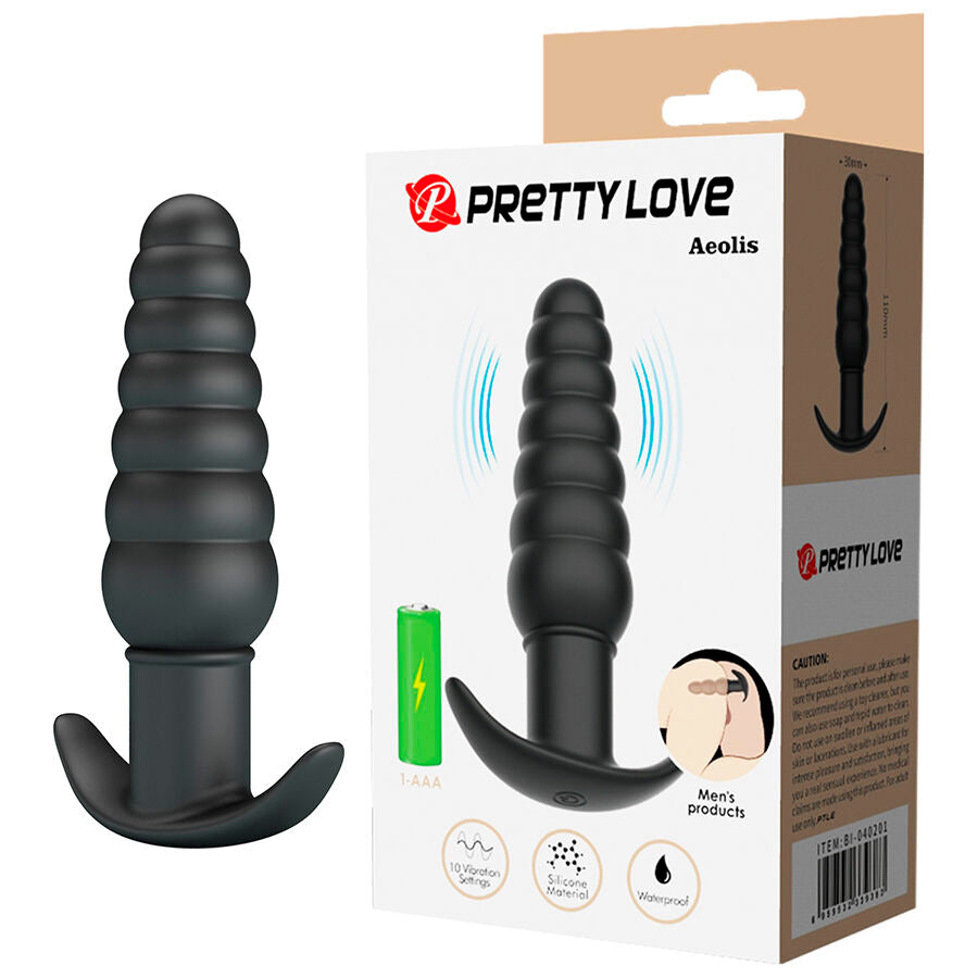 Plug anale Aeolis vibrante di Pretty Love