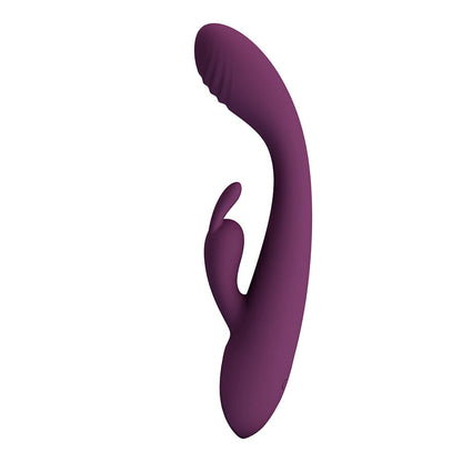 Vibratore Emma viola con stimolatore rabbit di Pretty Love, immagine 2