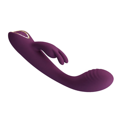 Vibratore Emma viola con stimolatore rabbit di Pretty Love, immagine 5