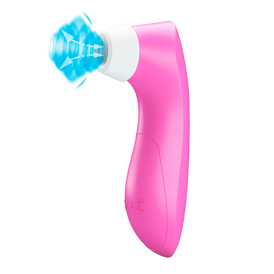 Dispositivo di aspirazione clitoridea con tecnologia a pulsazione rosa di Romance, immagine 7