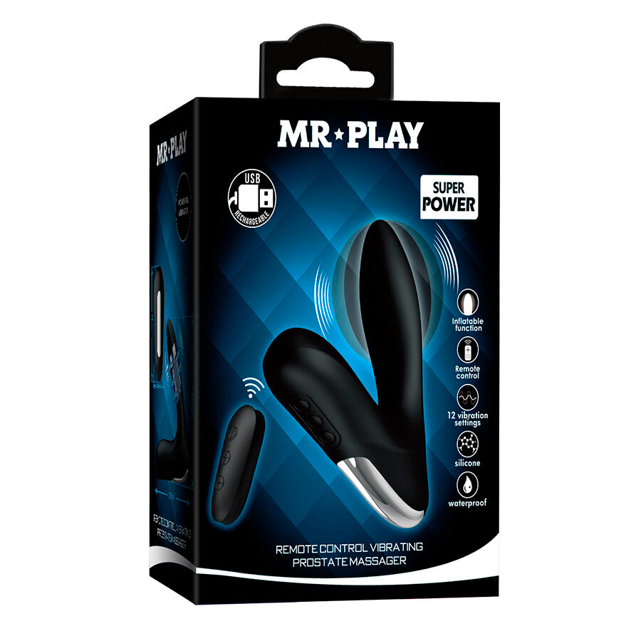 Massaggiatore prostatico con telecomando a vibrazione di Mr Play, immagine 9