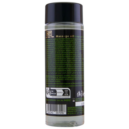 Olio da massaggio frutta tropicale 100 ml di Hot, immagine 2