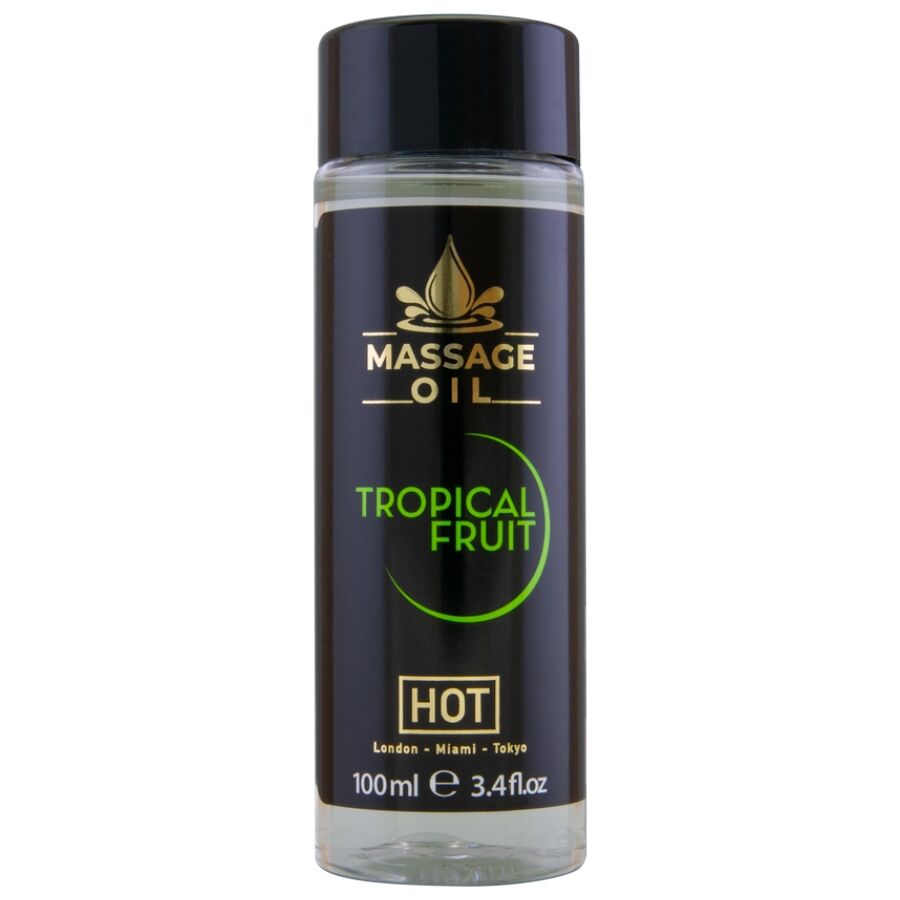 Olio da massaggio frutta tropicale 100 ml di Hot