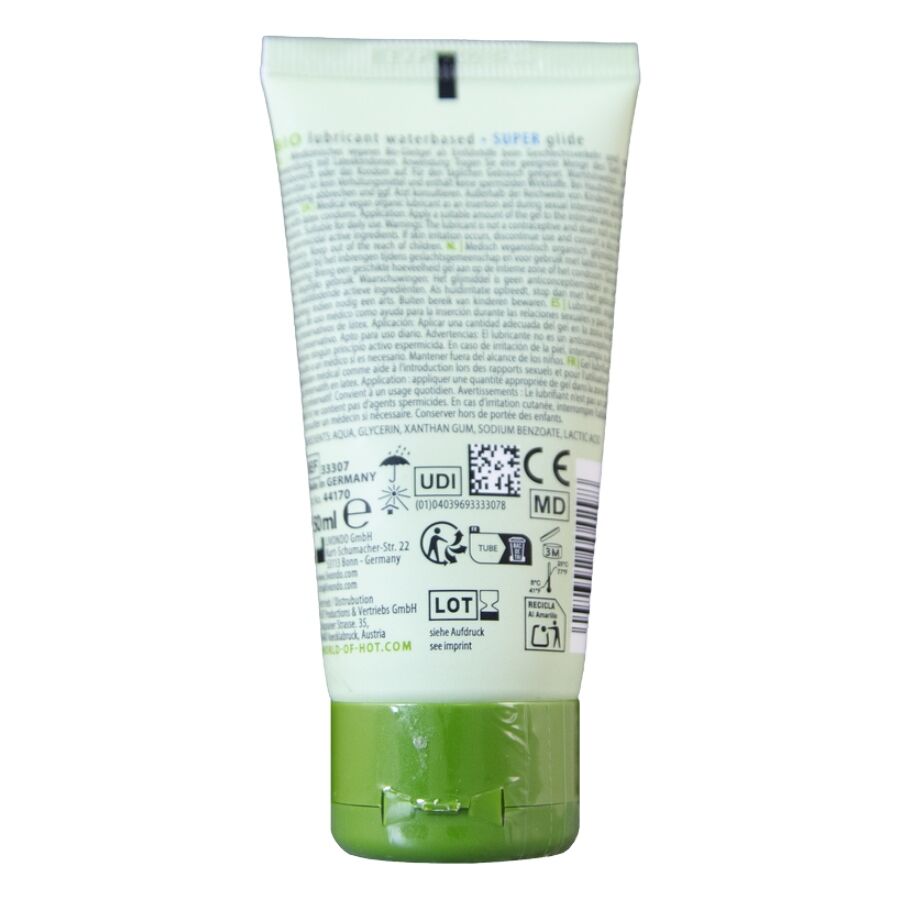 Lubrificante bio a base D'acqua 50 ml di Hot, immagine 2