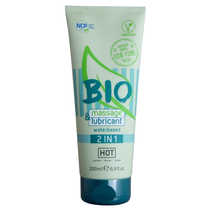 Bio massaggio e lubrificante a base D'acqua 2 in 1 200 ml di Hot