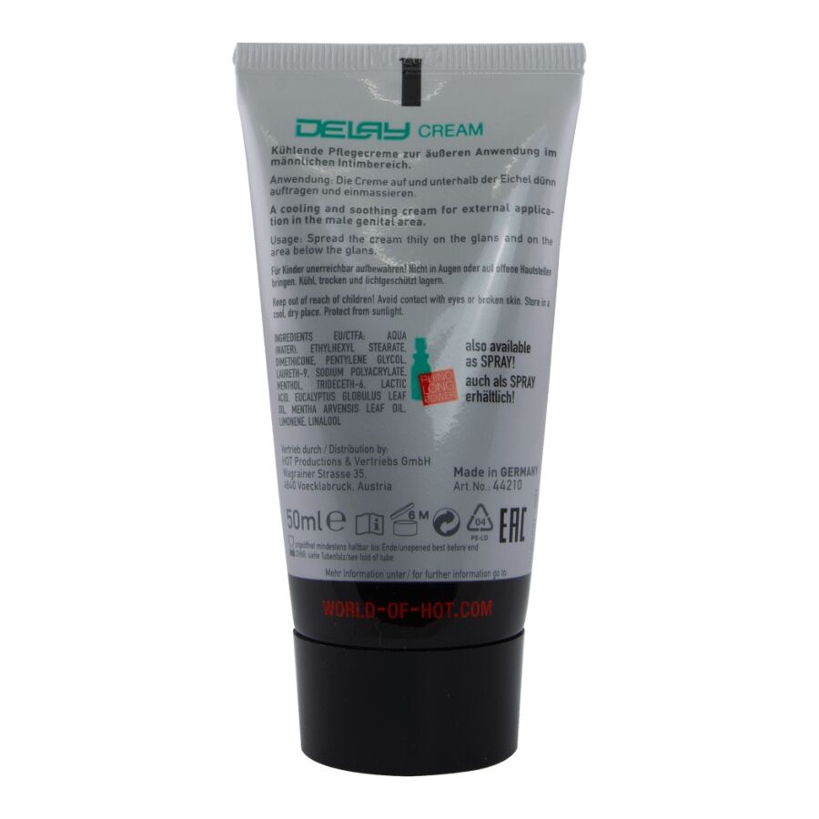 Crema ritardante 50 ml di Hot, immagine 3