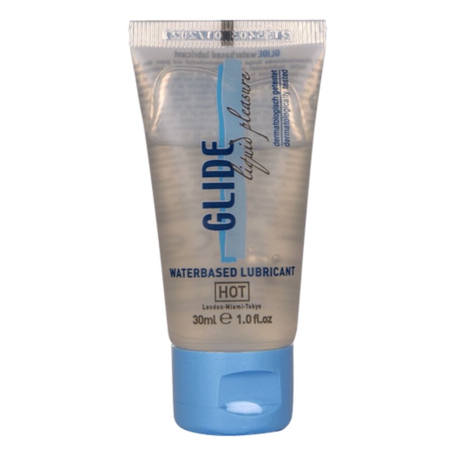 Glide liquid pleasure lubrificante a base D'acqua 30 ml di Hot