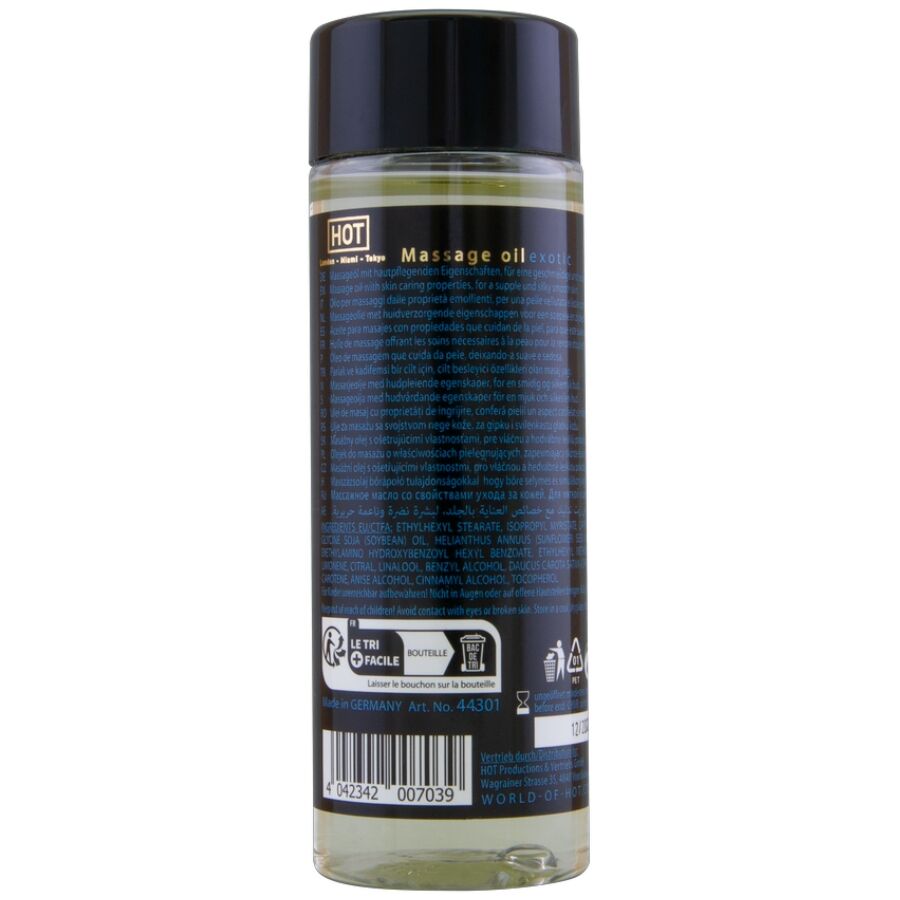Olio da massaggio Exotic-special 100 ml di Hot, immagine 2