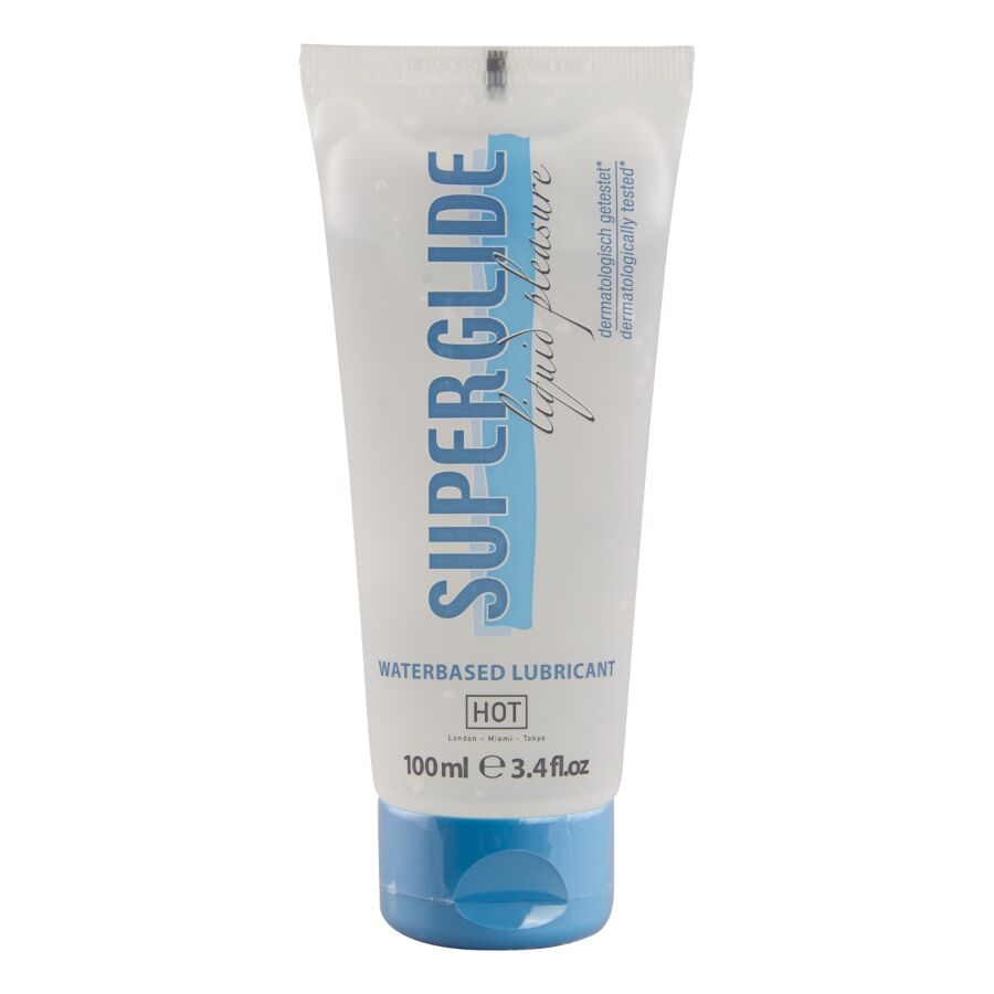 Superglide liquid pleasure lubrificante a base D'acqua 100 ml di Hot