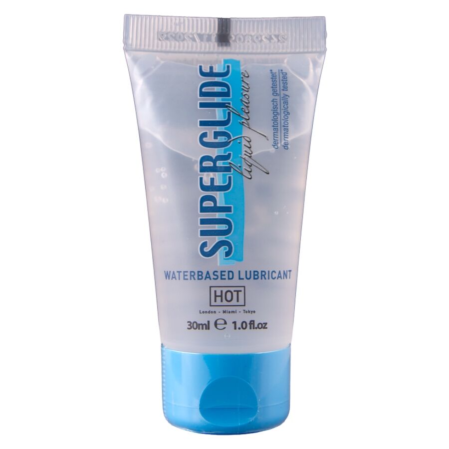 Superglide liquid pleasure lubrificante a base D'acqua 30 ml di Hot