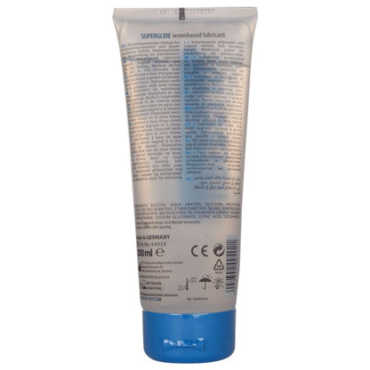 Superglide liquid pleasure lubrificante a base D'acqua 200 ml di Hot, immagine 2