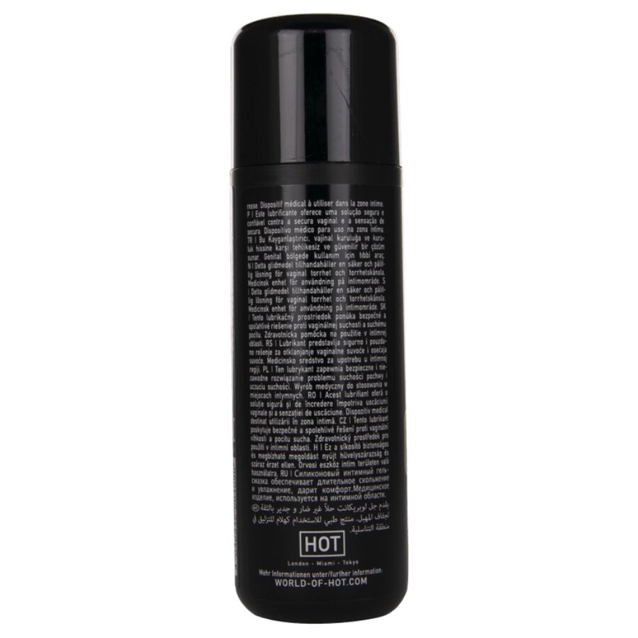 Lubrificante a base di silicone premium silicone glide 100 ml di Hot, immagine 2