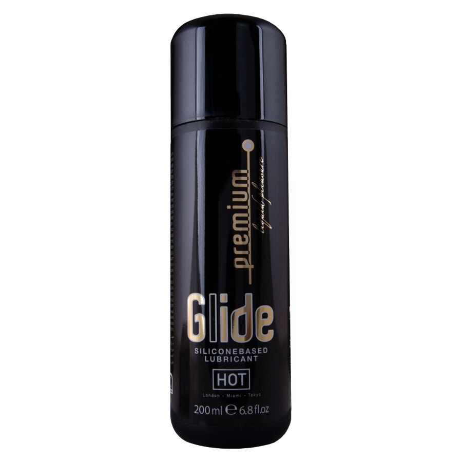 Lubrificante a base di silicone premium silicone glide 200 ml di Hot