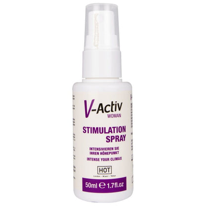 Spray stimolante V-activ donna 50 ml di Hot, immagine 2