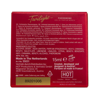 Profumo ai feromoni Twilight pheromone donna 15 ml di Hot, immagine 4