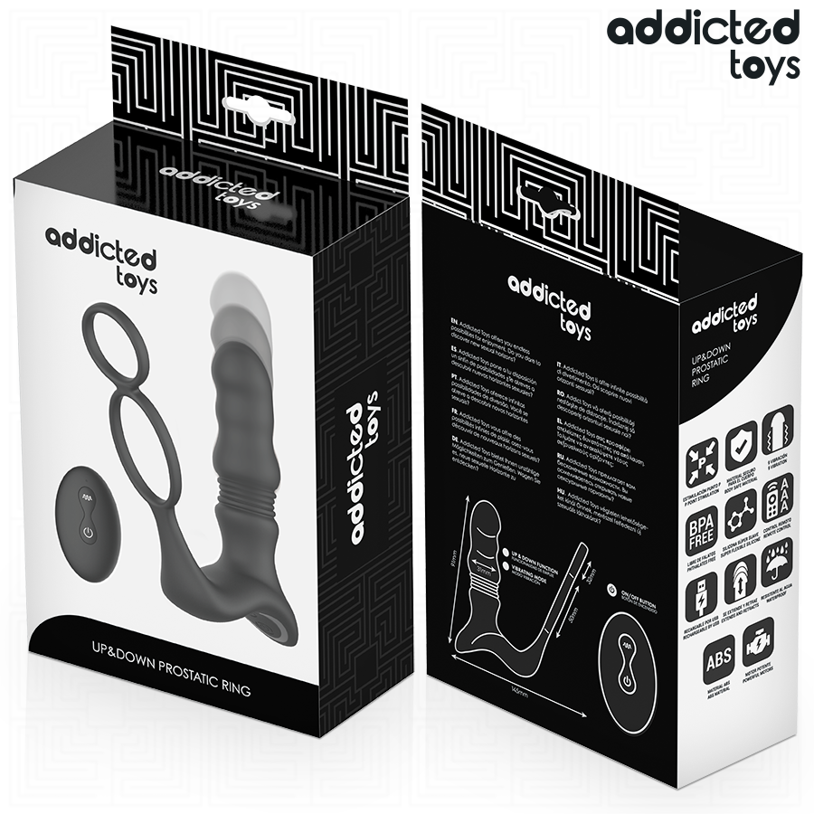 Anello prostatico Up&down di Addicted Toys, immagine 7