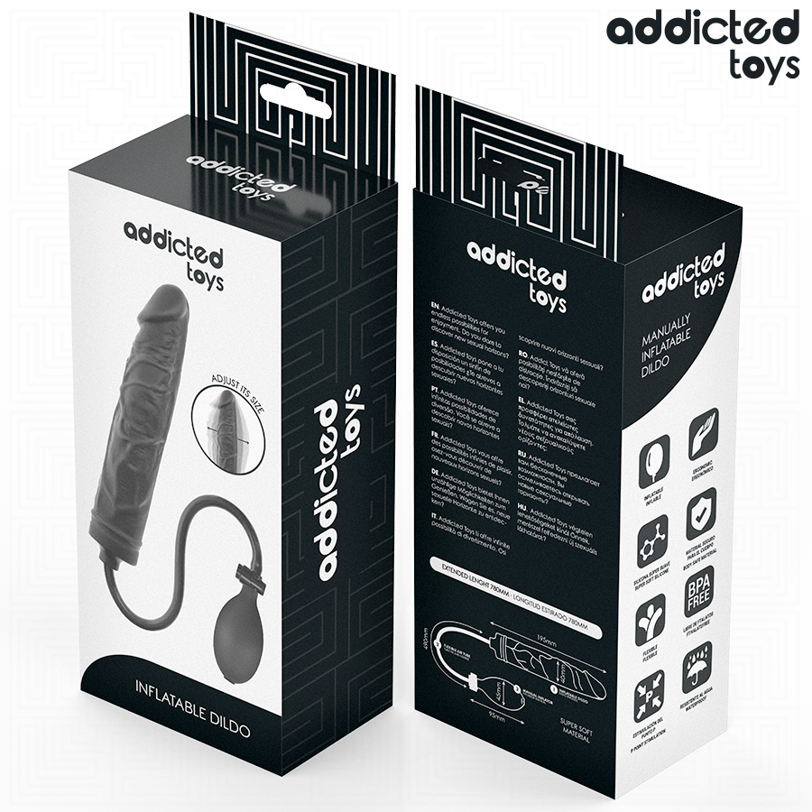 Dildo gonfiabile modello 4 di Addicted Toys, immagine 7