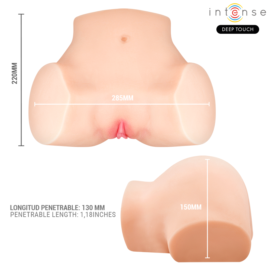 Masturbatore vaginale con effetti di aspirazione, Nicole calore, vibrazione e vocale con telecomando 5,3 kg, immagine 6
