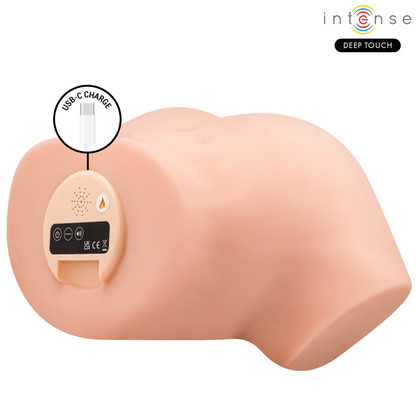 Masturbatore vaginale con effetti di aspirazione, Nicole calore, vibrazione e vocale con telecomando 5,3 kg, immagine 9
