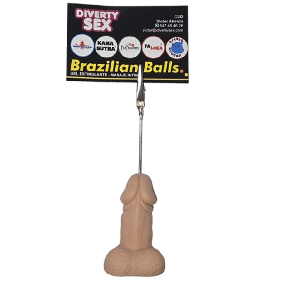 Clip note per pene tono chiaro di Diablo Picante