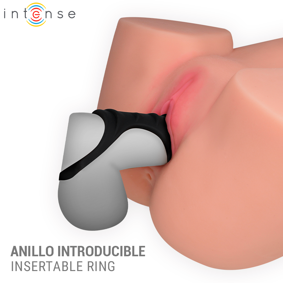 Anello per pene Rory regolabile modello 5 di Intense, immagine 2