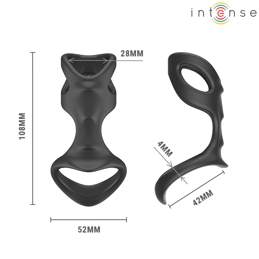 Anello per pene Liam modello 7 di Intense, immagine 5