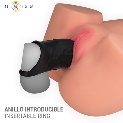 Anello per pene Sean vibrante regolabile modello 13 di Intense, immagine 2