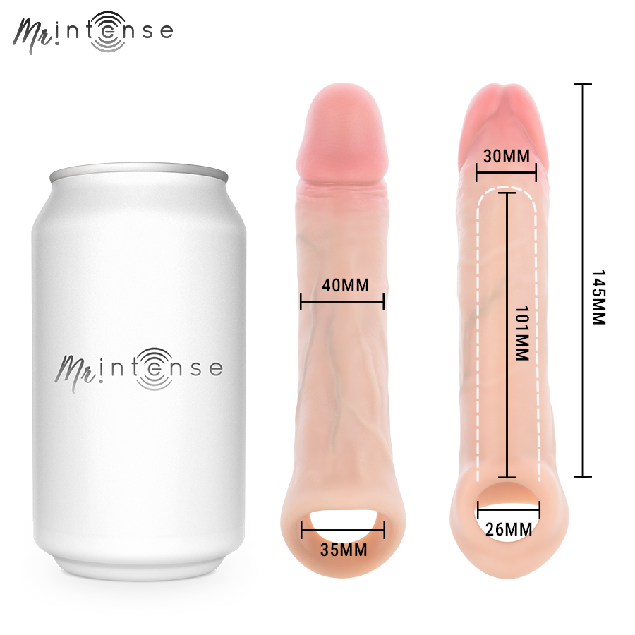 Vibratore in silicone per pene con telecomando Arnold M 14,5 cm -ø- 4 cm di Mr Intense, immagine 7