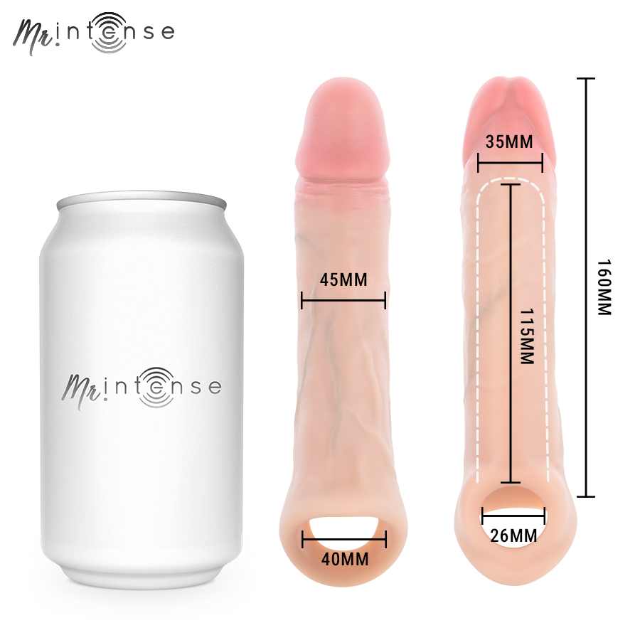 Vibratore in silicone per pene con telecomando Arnold L 16 cm -ø- 4,5 cm di Mr Intense, immagine 6
