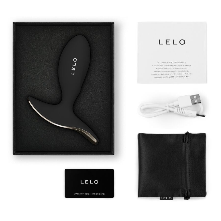 Plug anale Surfer 2 unisex vibrante nero di Lelo, immagine 4