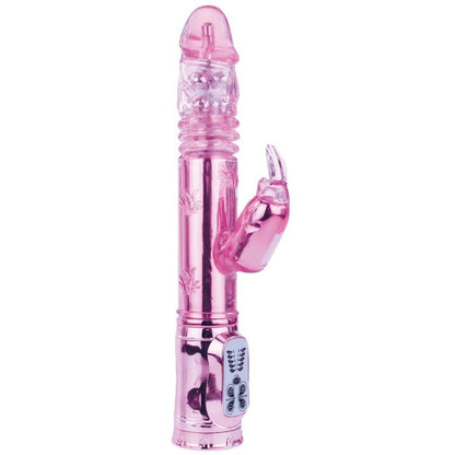 Vibratore rabbit rotatore Rampante rosa pulsante di Baile, immagine 2