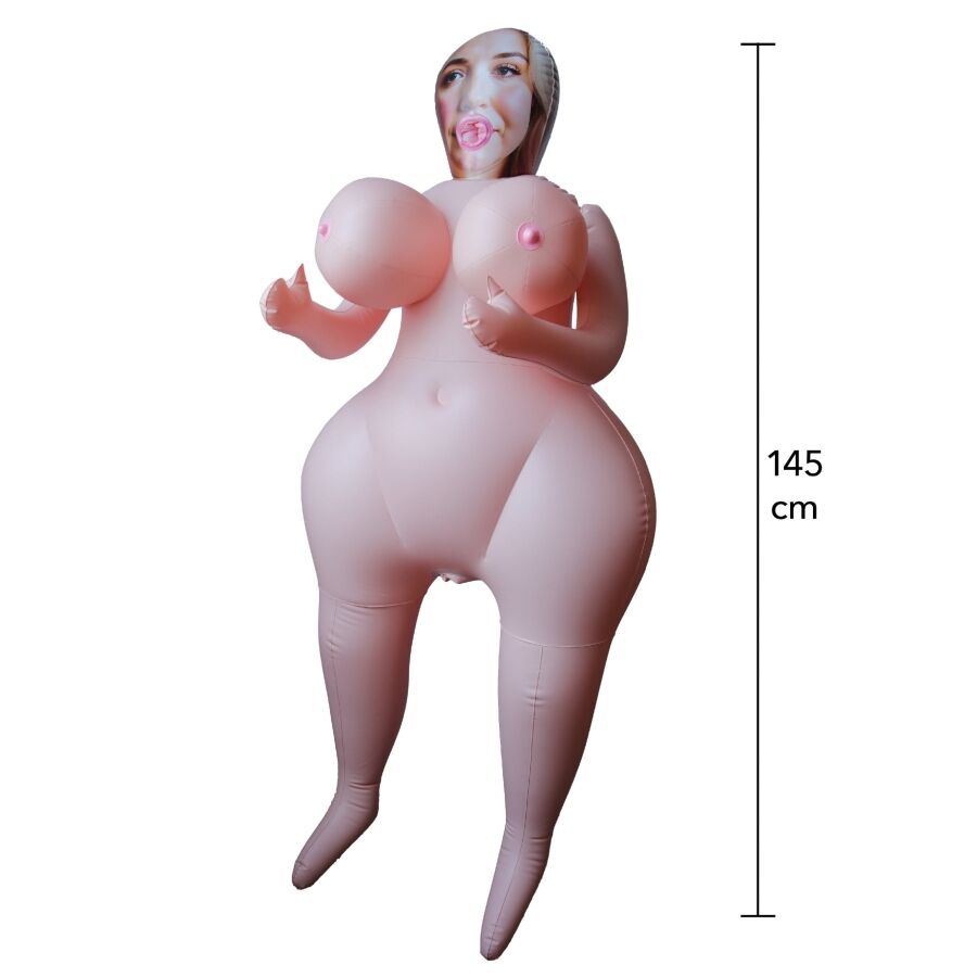 Masturbatore maschile heavy Heather bambola gonfiabile 145 cm di Hidden Desire, immagine 2