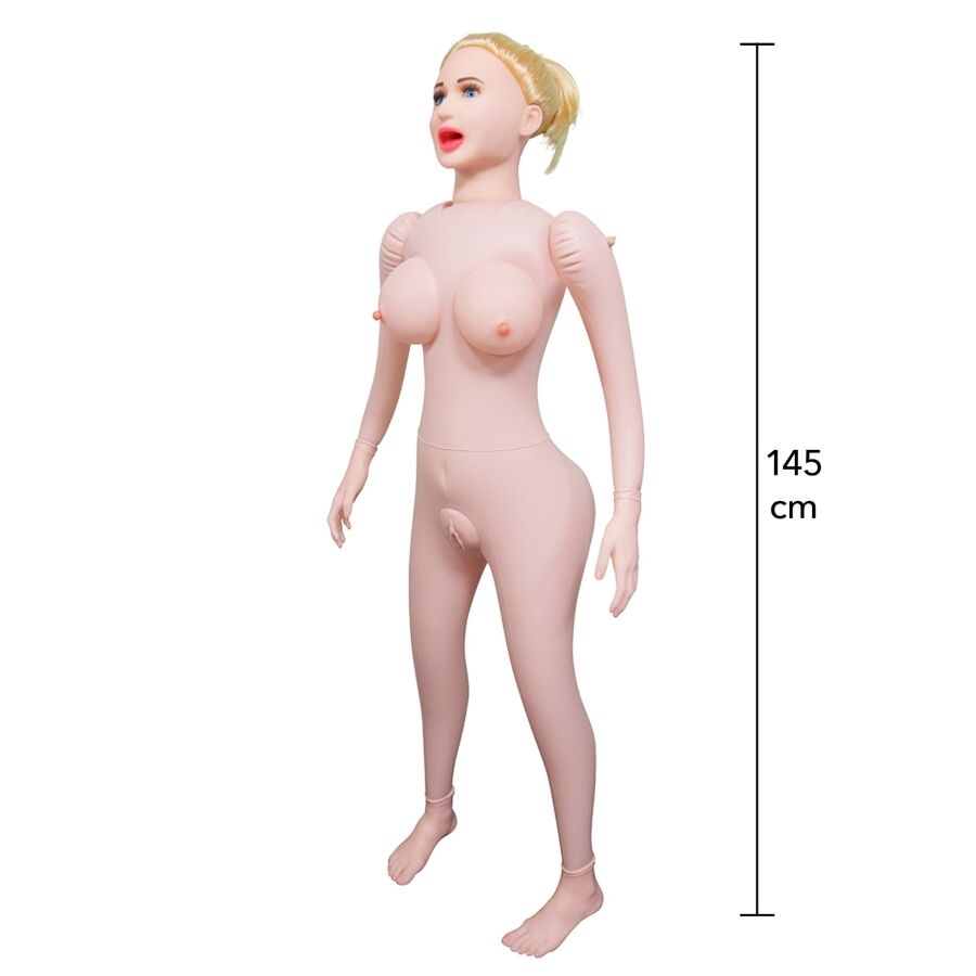 Masturbatore maschile Lusty Lola bambola gonfiabile 145 cm di Hidden Desire, immagine 2