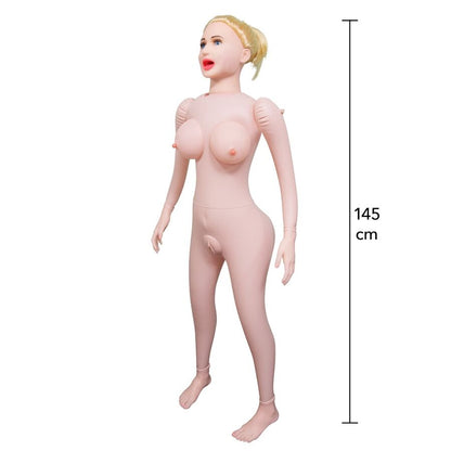 Masturbatore maschile Lusty Lola bambola gonfiabile 145 cm di Hidden Desire, immagine 2