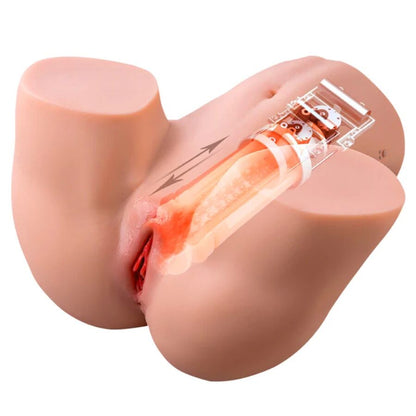 Masturbatore femminile mega con torso da 22 kg di Desiderio Nascosto, immagine 5