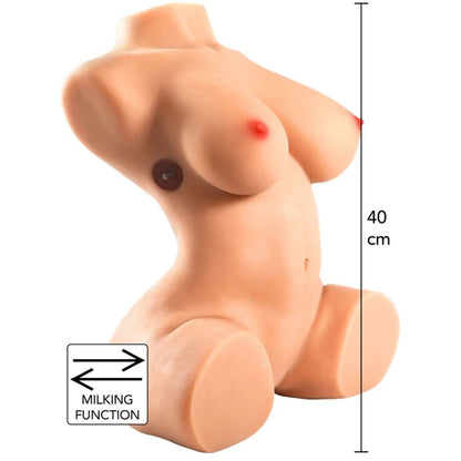 Masturbatore femminile mega con torso da 22 kg di Desiderio Nascosto, immagine 4
