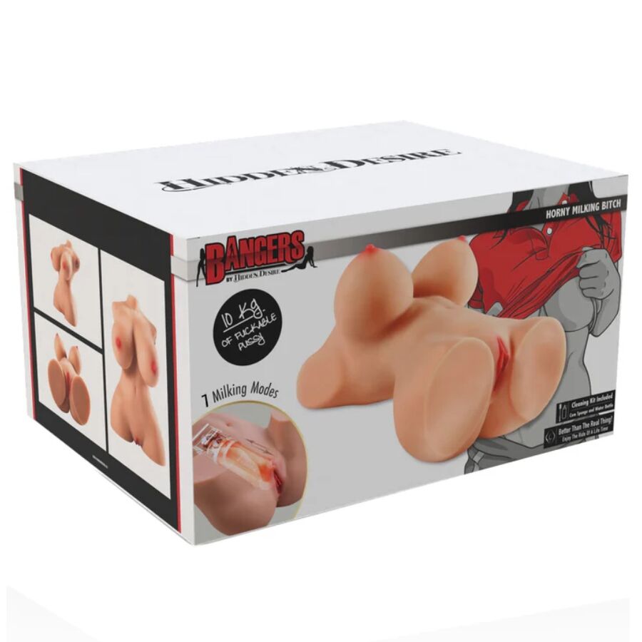 Torso di Cagna da mungitura Eccitata masturbatore femminile 10 kg di Desiderio Nascosto, immagine 9