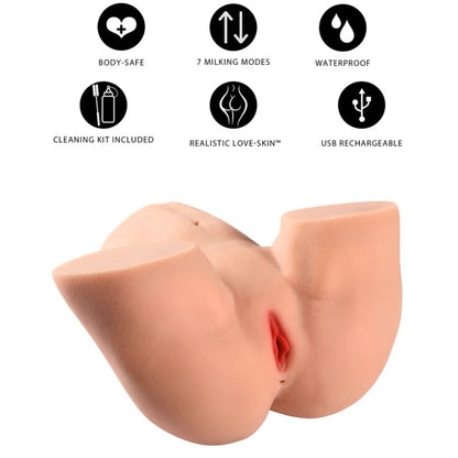 Masturbatore femminile con grande glutei da mungitura 16 kg di Desiderio Nascosto, immagine 8
