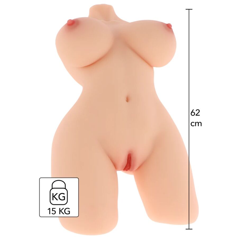Masturbatore femminile Grande Universitaria torso 15 kg di Desiderio Nascosto, immagine 7