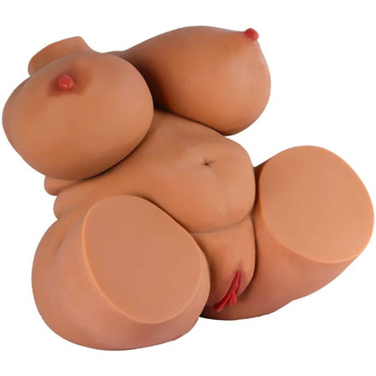 Big fat Banging babe torso masturbatore femminile 10 kg di Hidden Desire