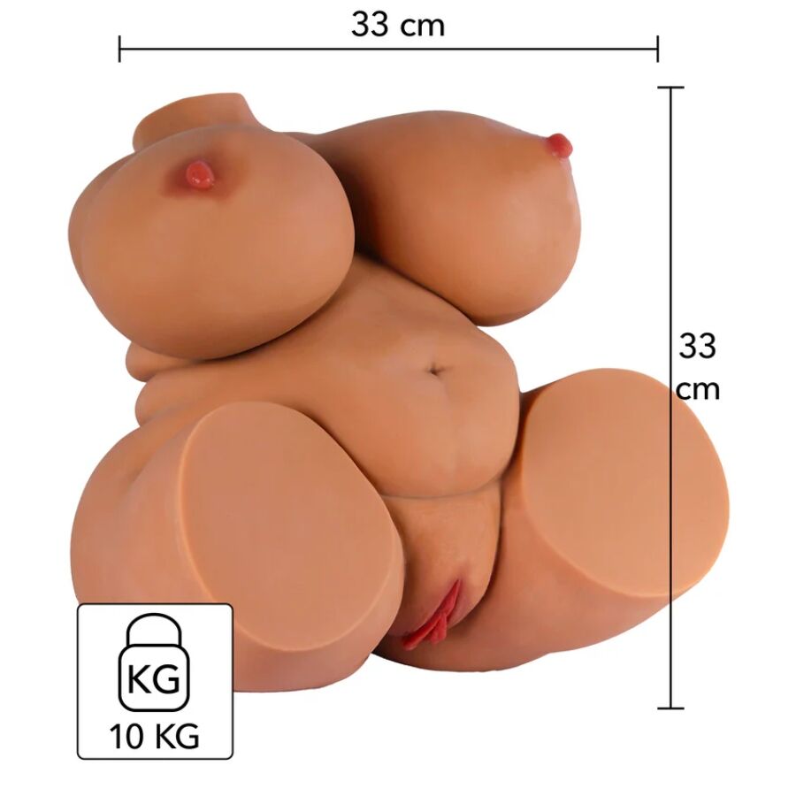 Big fat Banging babe torso masturbatore femminile 10 kg di Hidden Desire, immagine 6