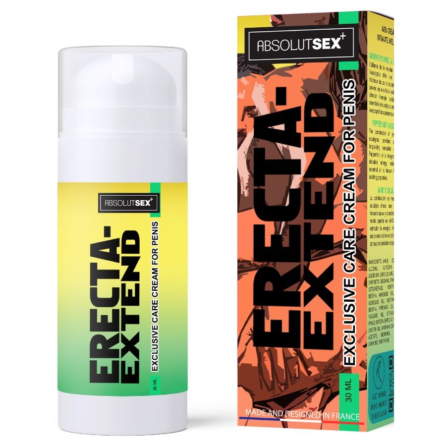Crema ritardante Erecta Extend e rinfrescante 30 ml di Ruf